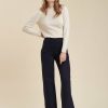 Pret-A-Porter LA FEE maraboutee | Pantalon A Pont En Jersey Milano Vert Bouteille