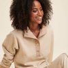 Pret-A-Porter LA FEE maraboutee | Sweat-Shirt Fantaisie Beige