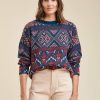 Pret-A-Porter LA FEE maraboutee | Pull Jacquard Colvert