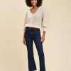 Pret-A-Porter LA FEE maraboutee | Jean Cropped Legerement Evase Brut