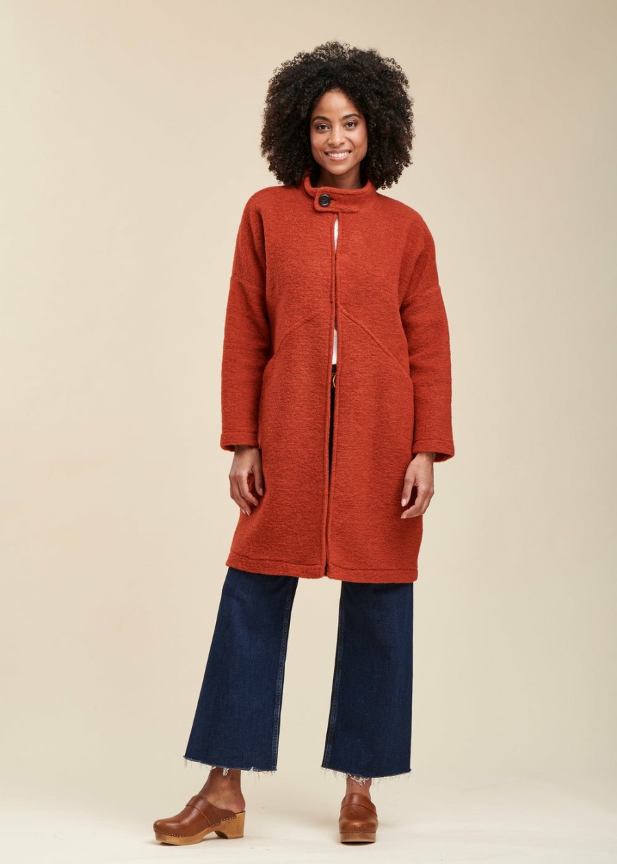 Pret-A-Porter LA FEE maraboutee | Manteau Entree De Saison Petrole