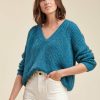 Pret-A-Porter LA FEE maraboutee | Pull Bandes Lurex Scarabee