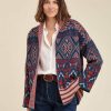 Pret-A-Porter LA FEE maraboutee | Gilet Jacquard Colvert