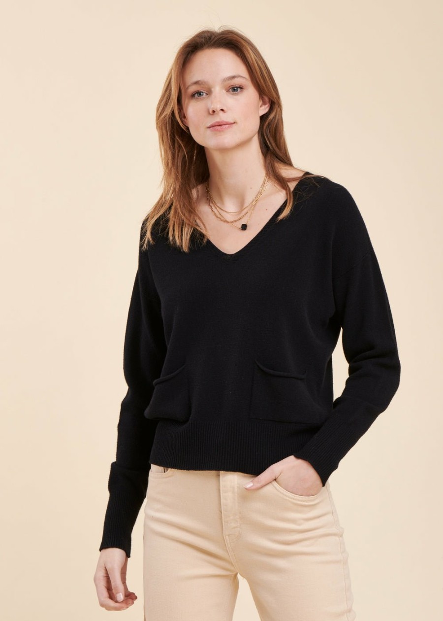 Pret-A-Porter LA FEE maraboutee | Pull En Maille Fine Ecru