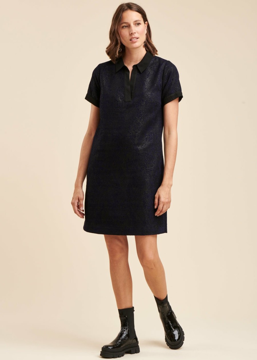 Pret-A-Porter LA FEE maraboutee | Robe Polo Navy