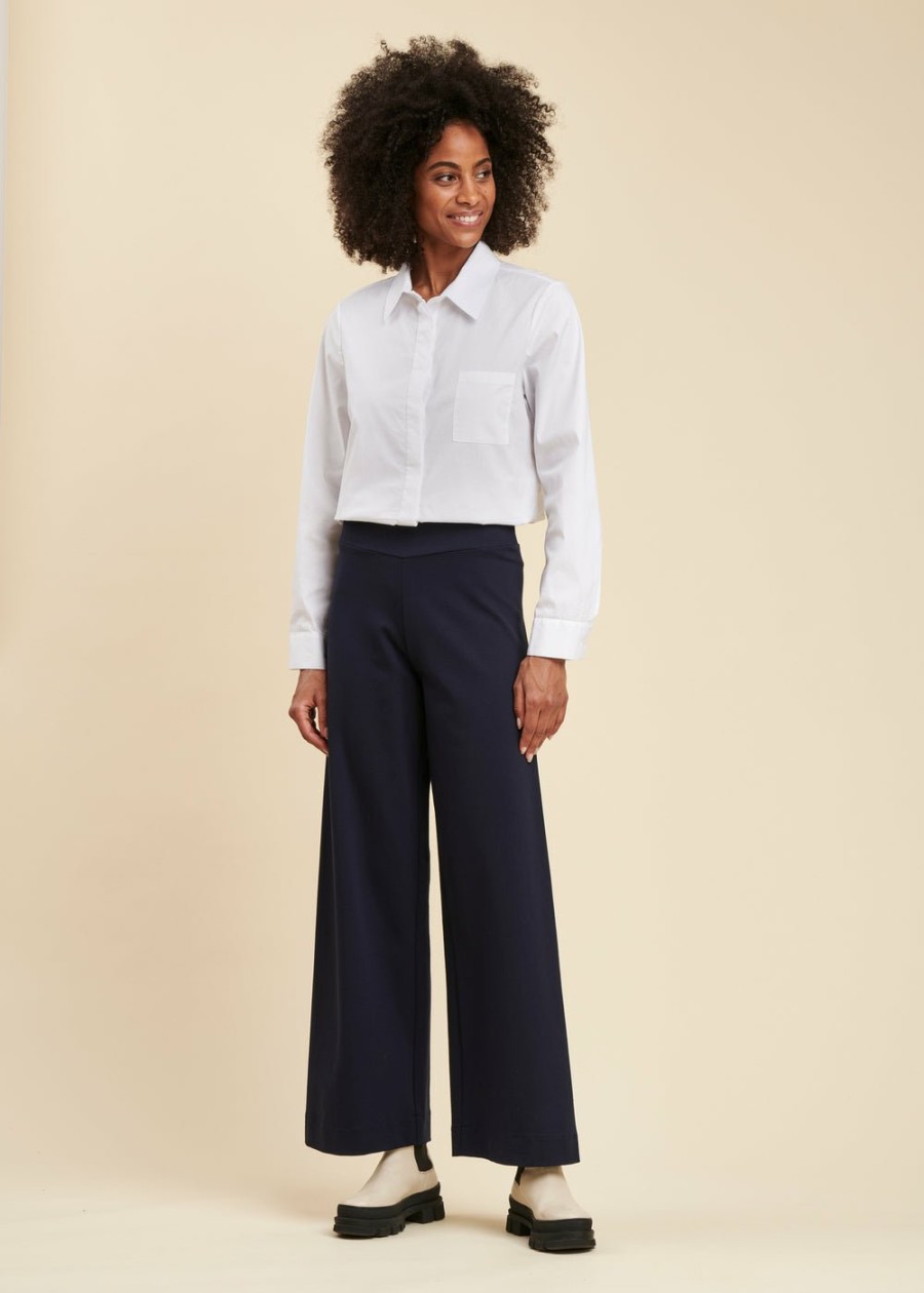 Pret-A-Porter LA FEE maraboutee | Pantalon En Jersey Milano Noir