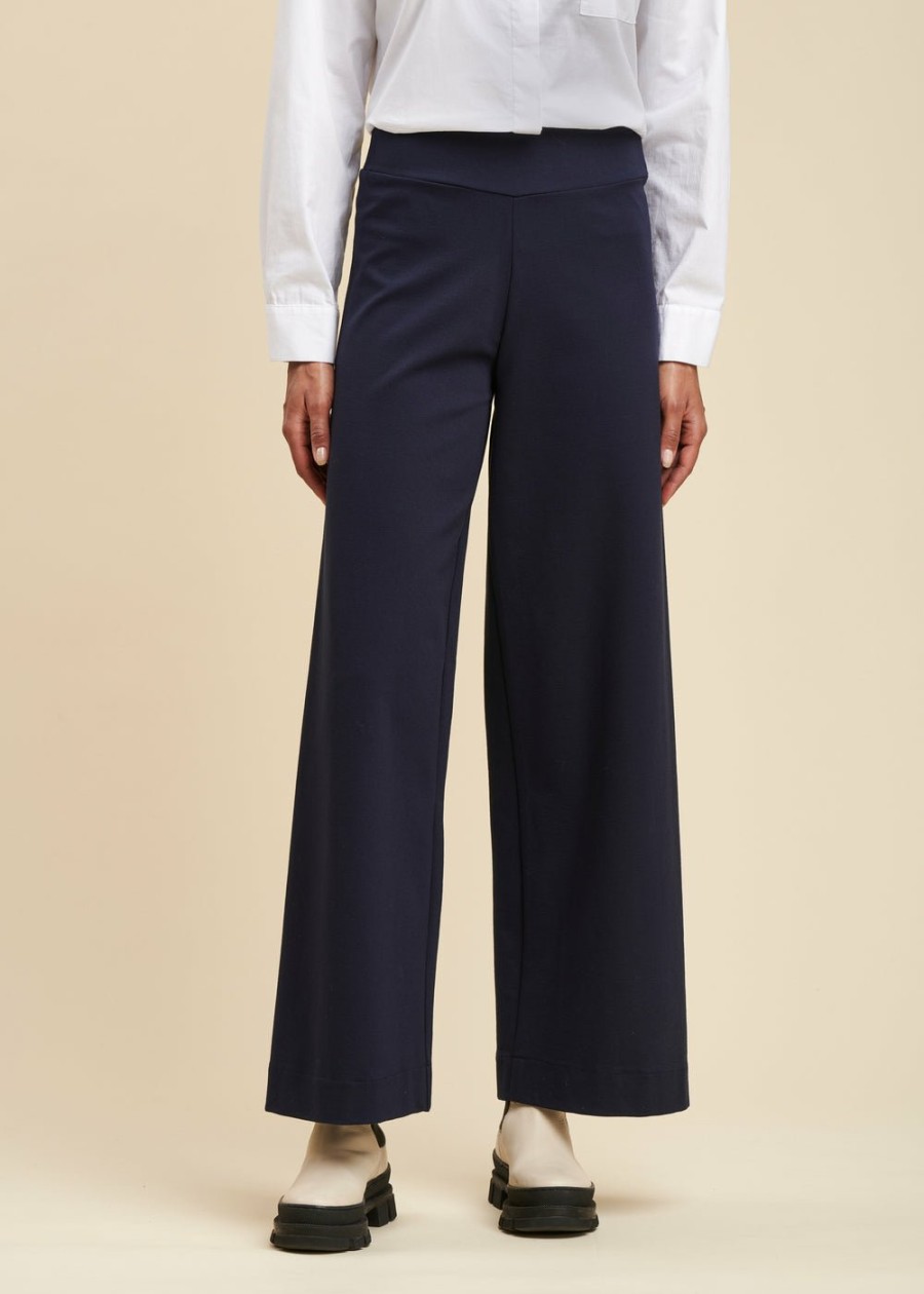 Pret-A-Porter LA FEE maraboutee | Pantalon En Jersey Milano Noir