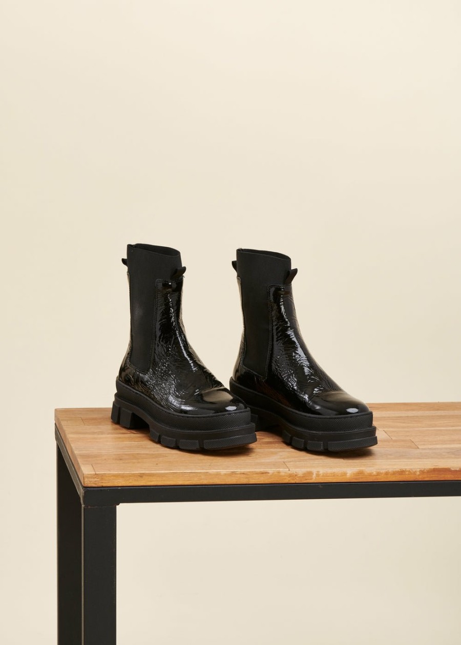 Accessoires LA FEE maraboutee | Chelsea Boots En Cuir De Vachette