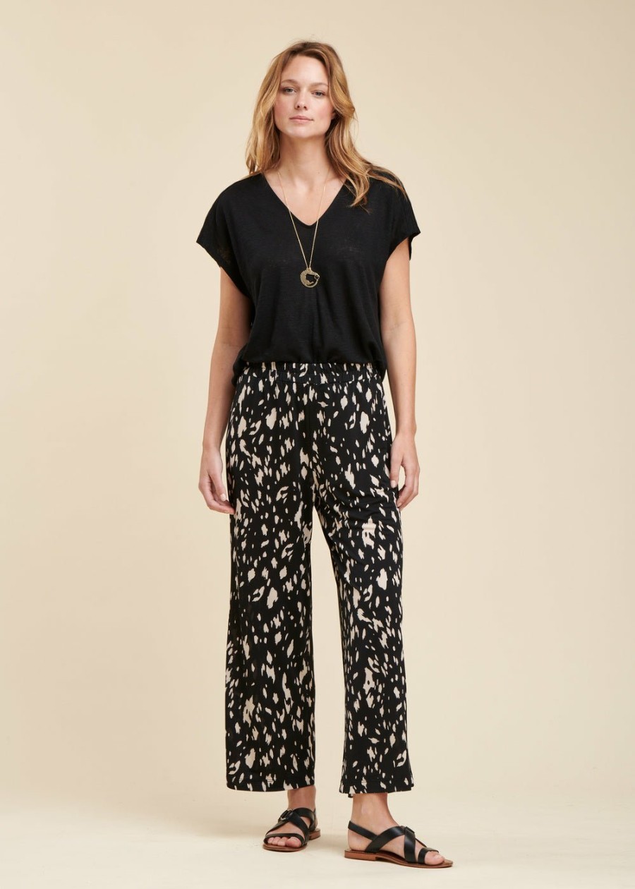 Pret-A-Porter LA FEE maraboutee | Pantalon Jersey Imprime