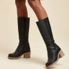 Accessoires LA FEE maraboutee | Bottes En Cuir De Vachette Noir