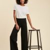 Pret-A-Porter LA FEE maraboutee | Pantalon En Jersey Milano Noir